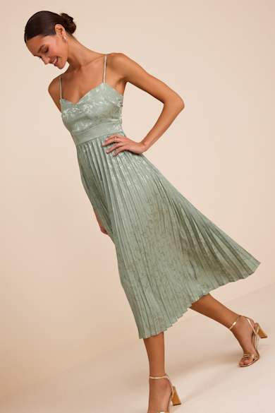 Green Wedding Guest Dresses - Lulus