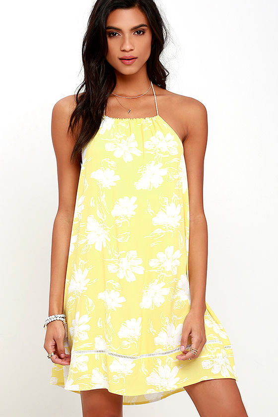 the bay yellow dress