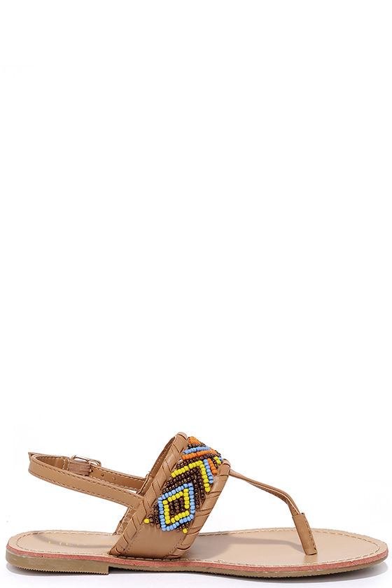 Silver diamante and chain embellished toe post sandal at debenhams.com | Toe post sandals 