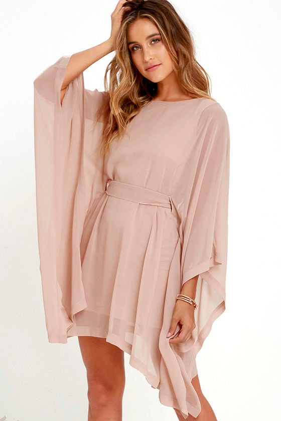 belted kaftan dress