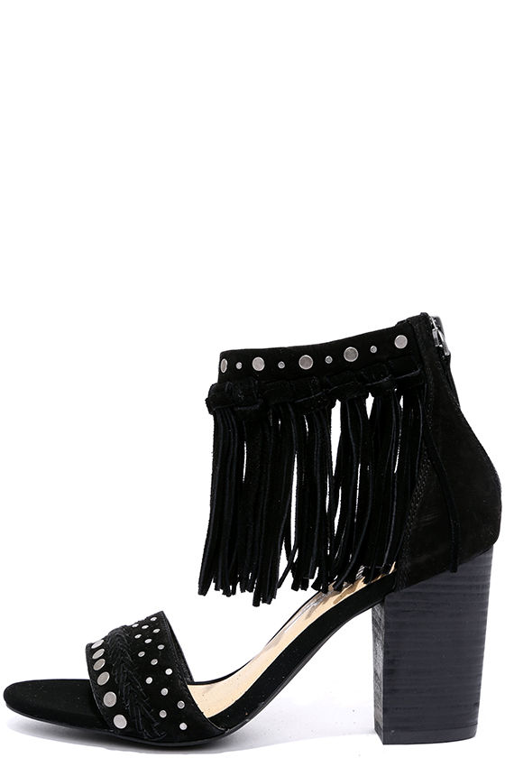 cute-black-heels-suede-heels-fringe-heels-105-00-lulus