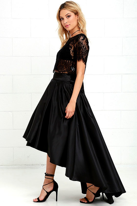 high low formal skirt