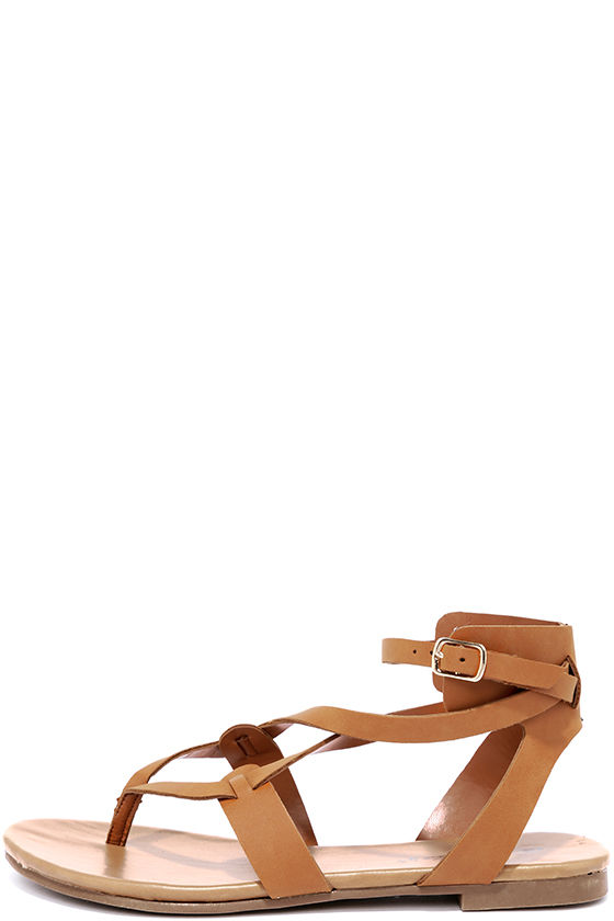 Boho Babe Tan Thong Sandals 1