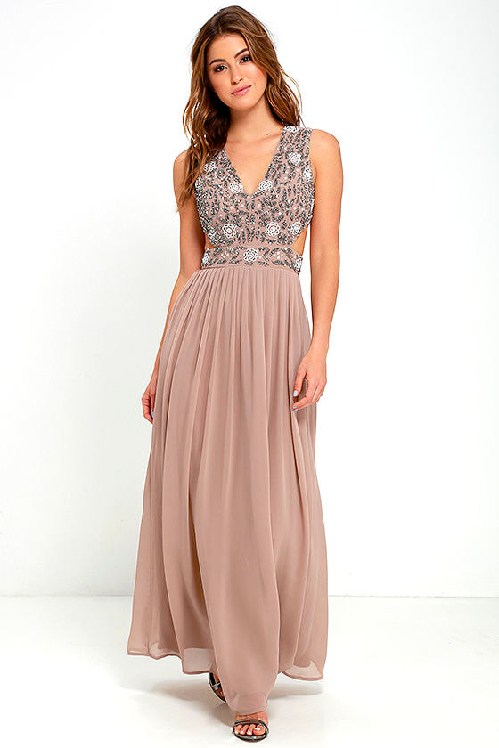 lace & beads dress