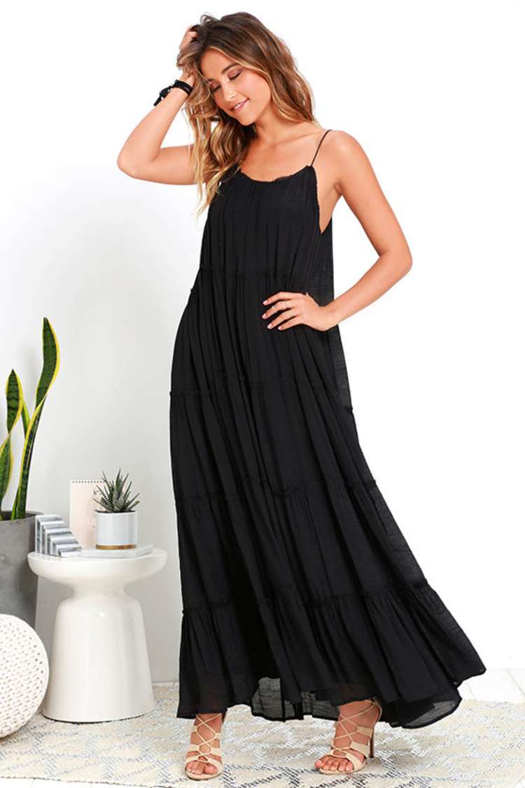 Black Dress - Maxi Dress - Sleeveless Dress - $89.00 - Lulus Black Dress - Maxi Dress - Sleeveless Dress - $89.00 - Lulus