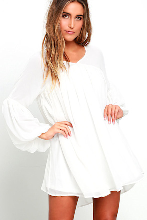 chinese dress ladies KIRUNDO Long Sleeve Baby Doll Dresses Women 2026 Casual Spring Summer  Ruffle Mock Neck Tiered Mini Flowy Swing Shift Dress(Apricot, Small) at  Amazon Women's Clothing store main image 0