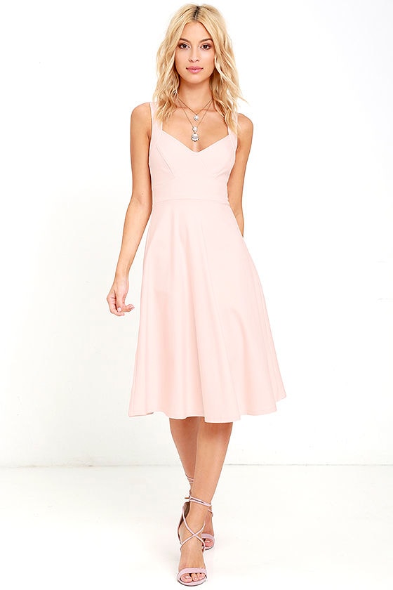 blush sundress