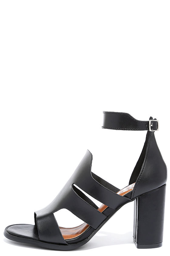 Cute Black Heels - Heeled Sandals - Block Heels - $34.00 - Lulus