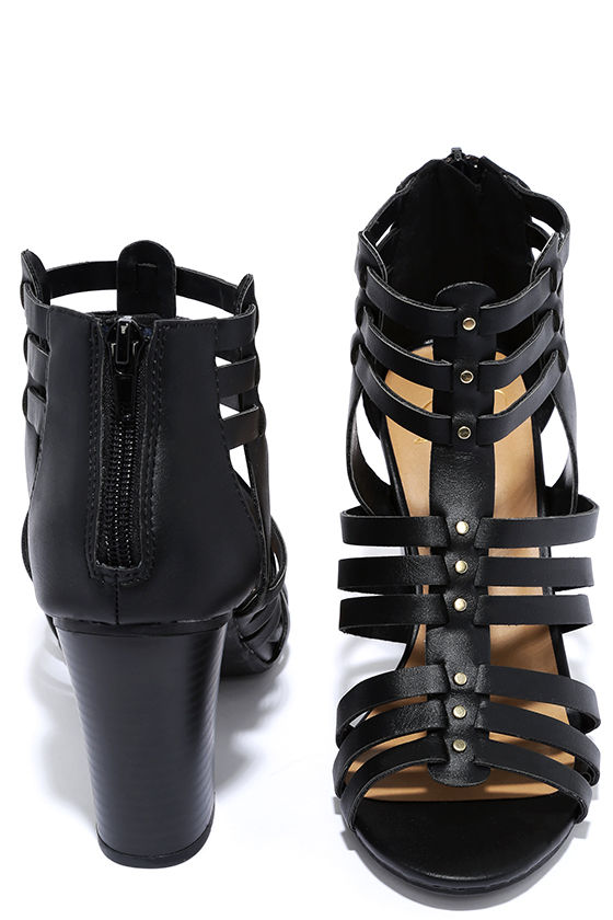 caged heels