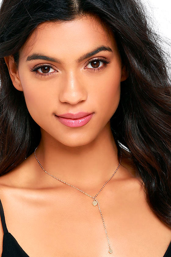 Cute Gold Necklace Drop Necklace Chain Necklace 12.00 Lulus