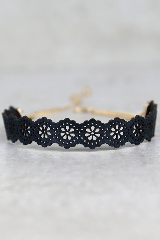How Do You Do? Black Choker Necklace 2