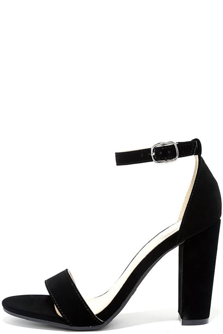Cute Black Heels - Ankle Strap Heels - Dress Sandals - $28.00 - Lulus Cute Black Heels - Ankle Strap Heels - Dress Sandals - $28.00 - Lulus