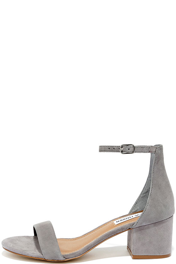 charcoal grey heels