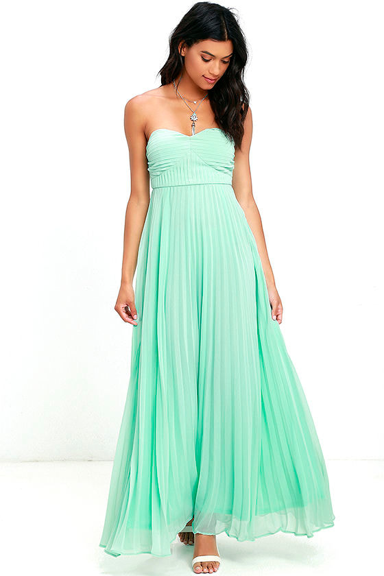 lulus mint green maxi dress