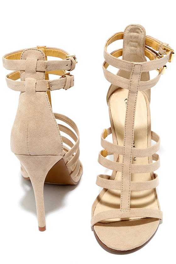 chinese laundry black strappy heels