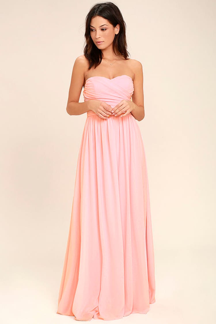 open lace back dress Lulus Diana Strapless Ruffle Tiered Maxi Dress Elegant Chiffon Sweetheart  Neckline Formal Party Dress Baby Blue at Amazon Women's Clothing store