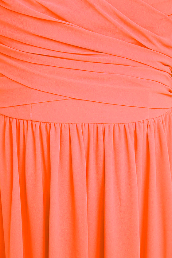 Finn Coral Dress
