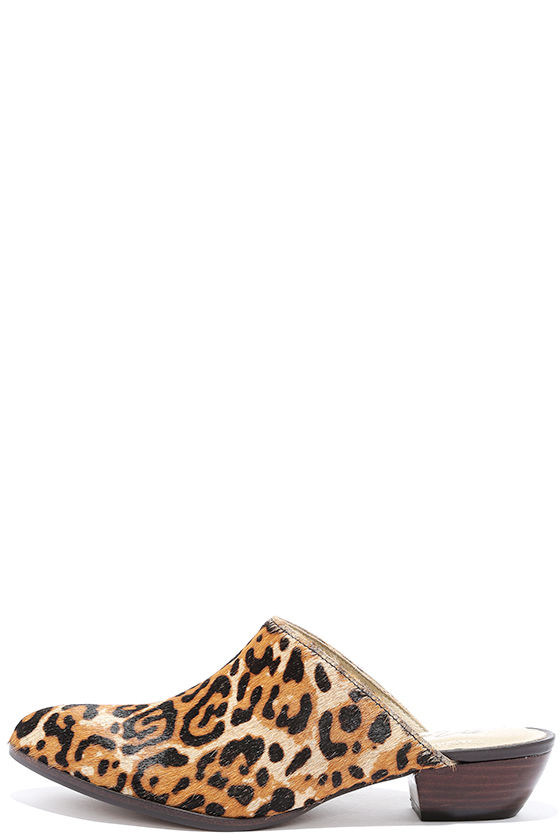 matisse leopard mule