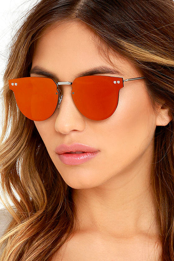 Spitfire Cyber Silver and Red Sunglasses 1