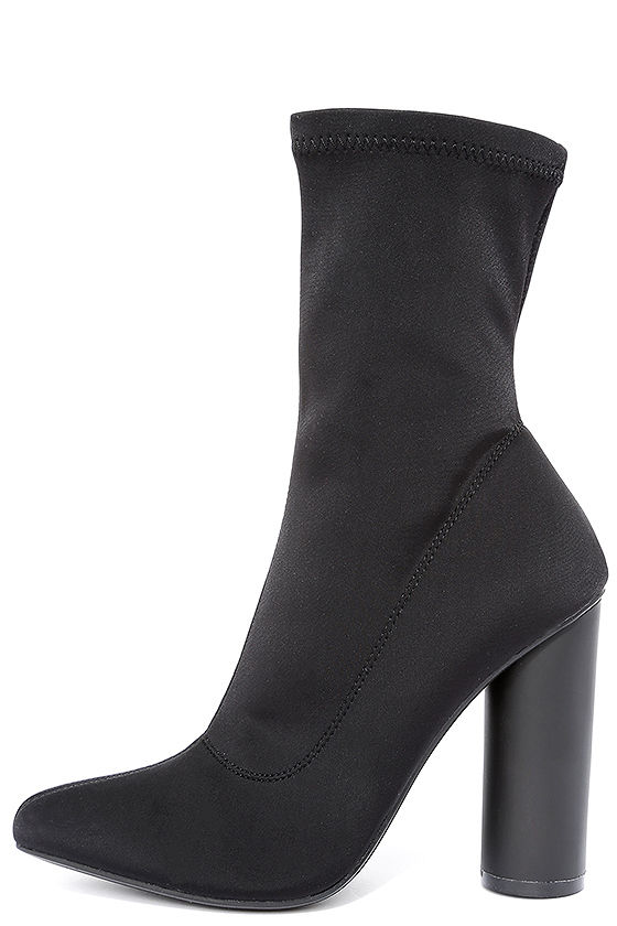 pointed toe wide calf boots