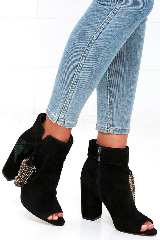 Jessica Simpson Open Toe Booties 