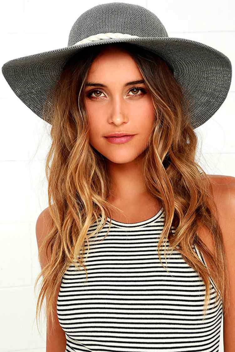 Cute Grey Hat Floppy Hat Sun Hat Lulus