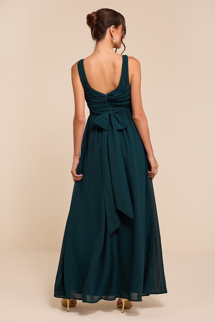 elegant moment emerald green tie-dye backless maxi dress Pleated | Womens | Medium (Available in L) | 100% Polyester | Lulus | Homecoming Formal dress