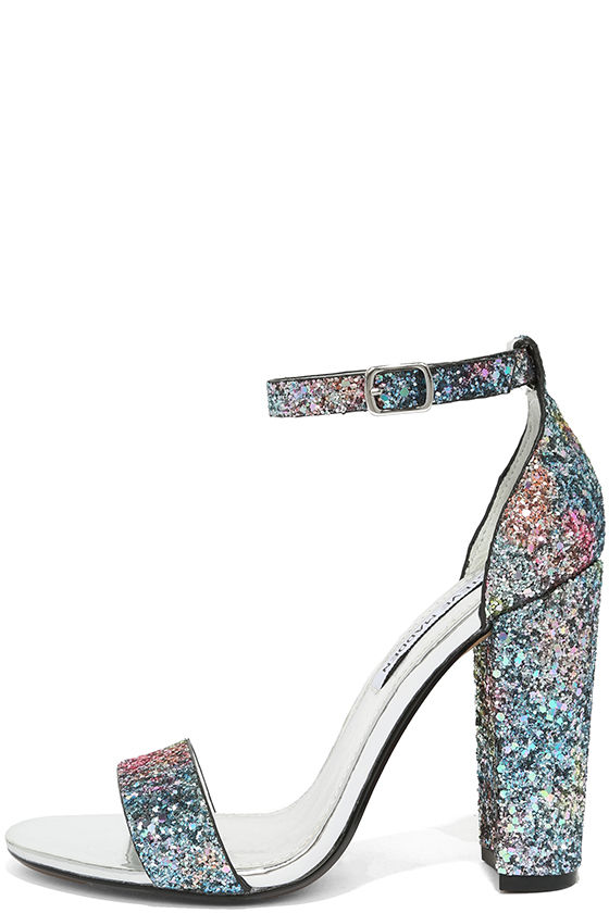 steve madden pumps glitter