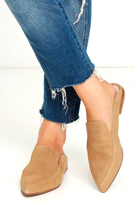 chinese laundry suede mules