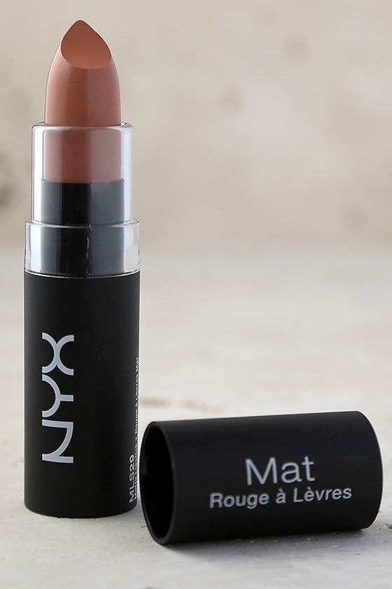 NYX Sable Brown Matte Lipstick