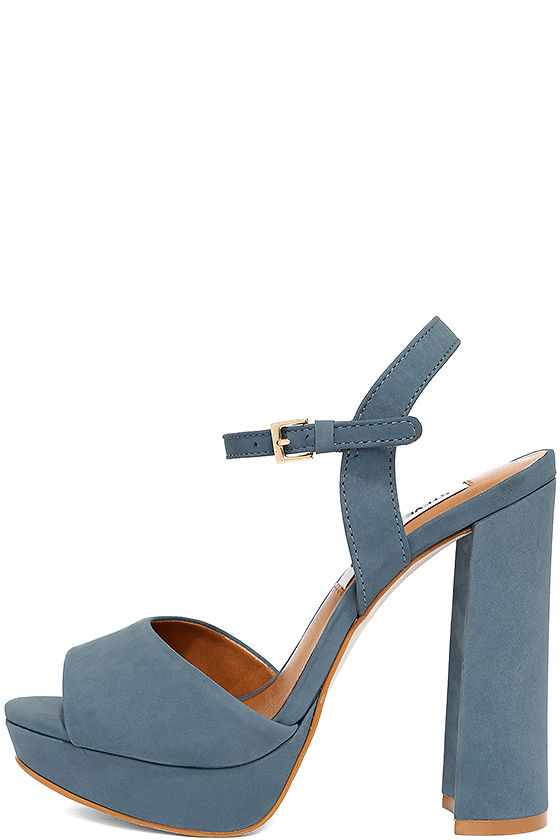 pearl blue nubuck steve madden