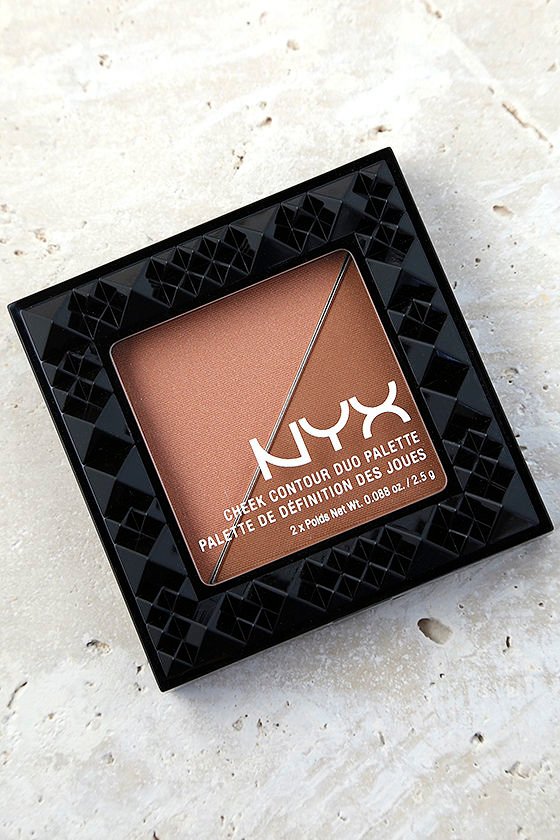 NYX Two to Tango Peach Cheek Contour Duo Palette 2