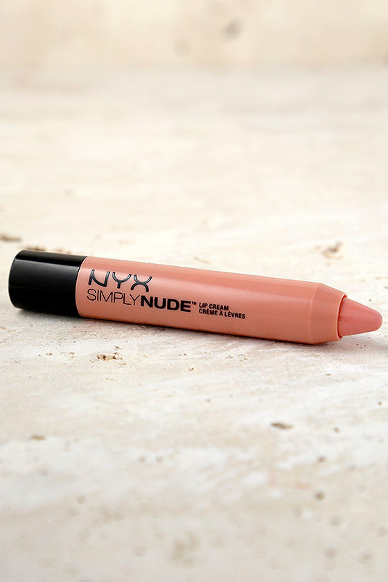 NYX Peaches Simply Nude Lip Cream 1