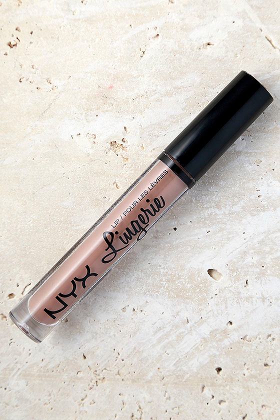 NYX Corset Nude Lip Lingerie Liquid Lipstick 2