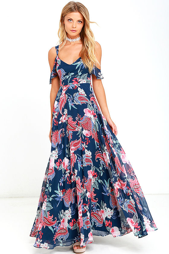 dress pink and blue