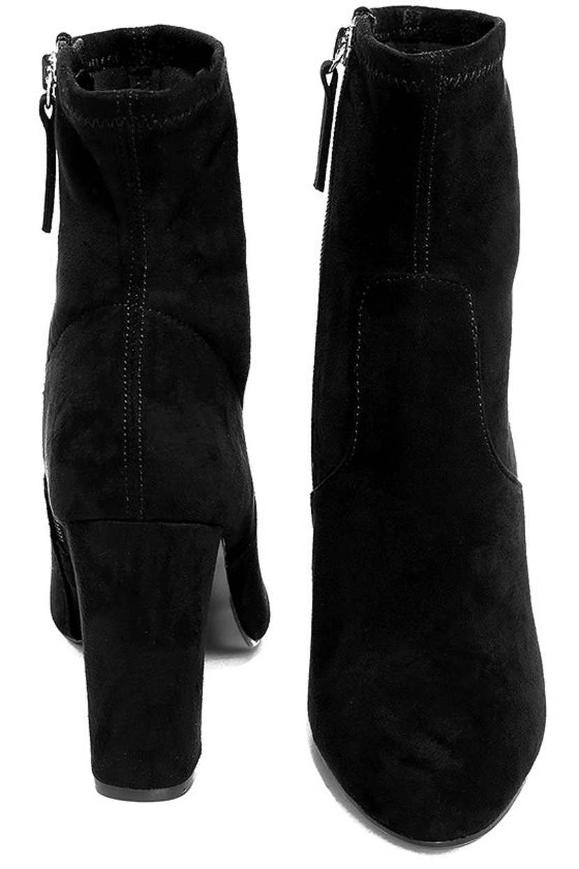 Bottines à Pompons Steve Madden En Daim Noir - Taille 7 (US), Occasion
