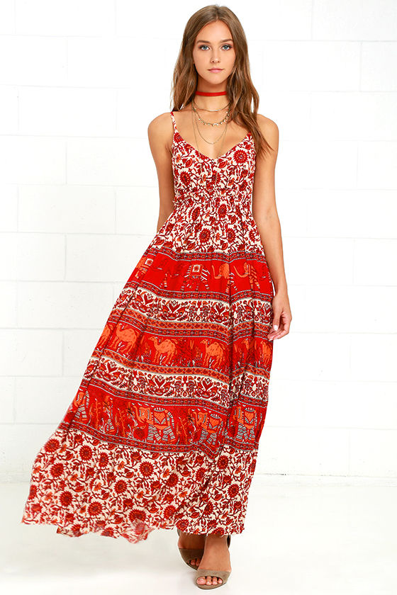 raga maxi dress