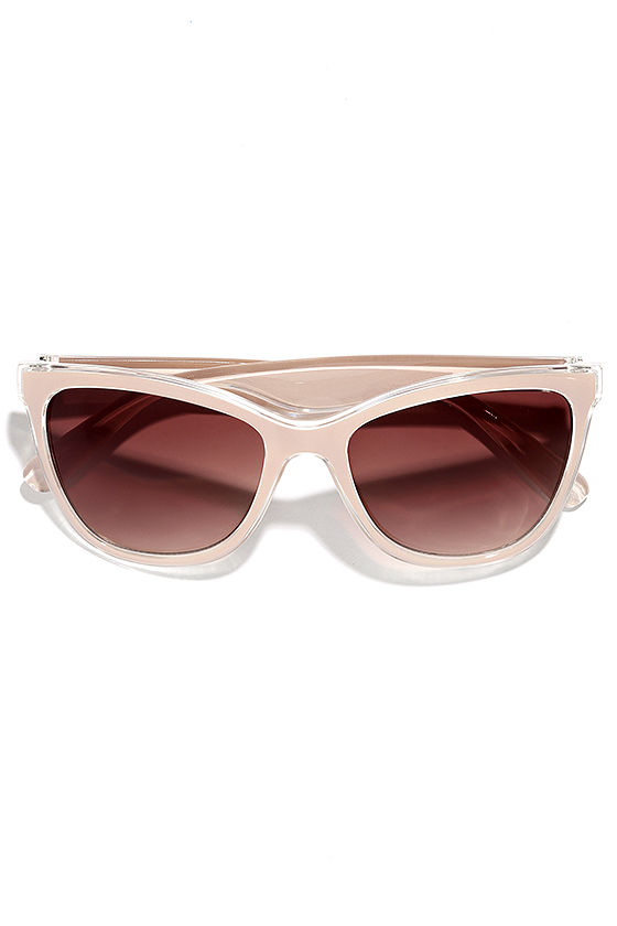 In Sight Taupe Sunglasses