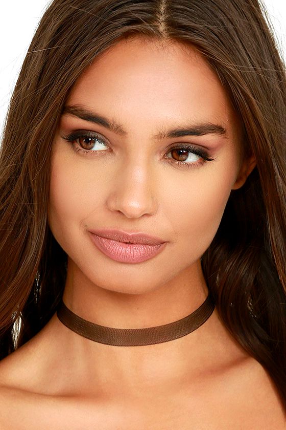 Mesh Choker Collar Necklace Images