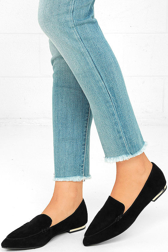 steve madden pointed loafers