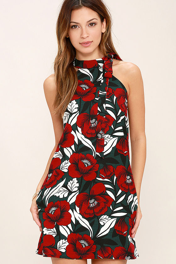 Sexy Floral Dress S678