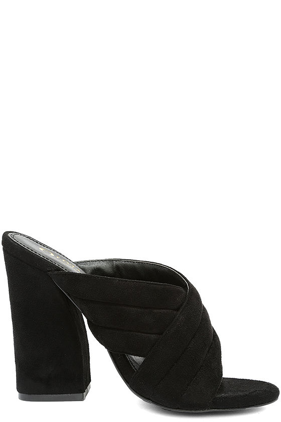 vegan mule heels