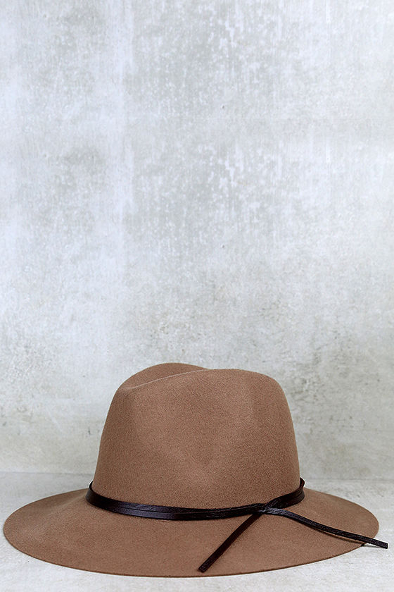 Sassafras Tan Fedora Hat 1