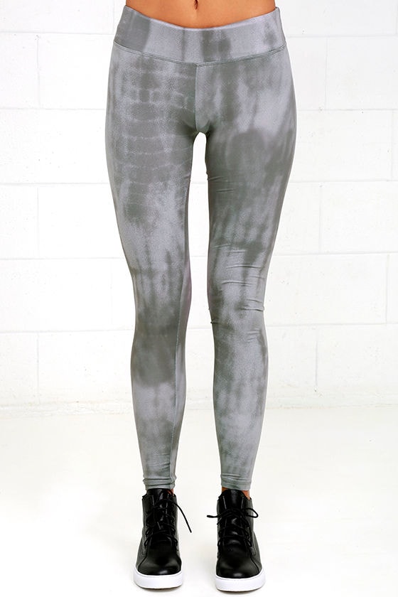 ck leggings grey