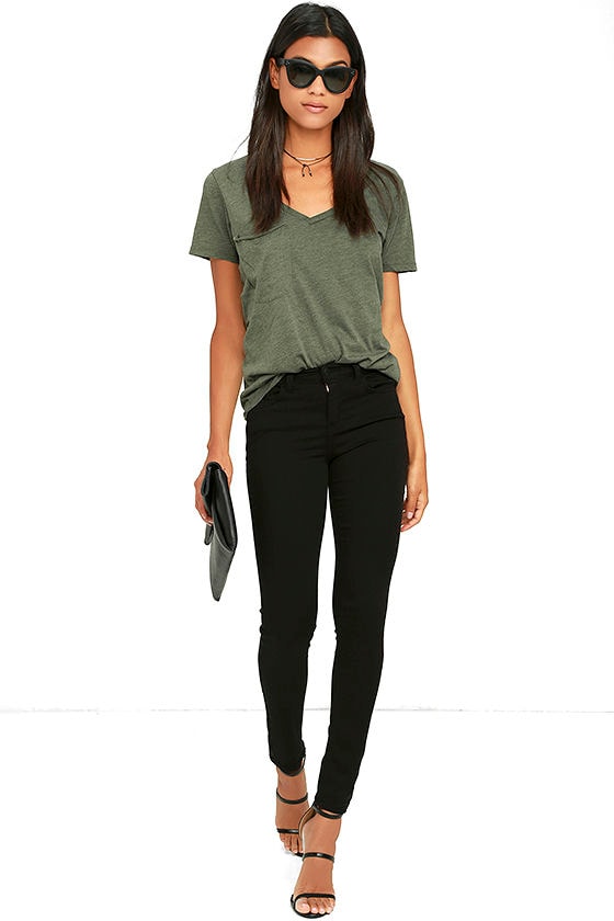 cute black skinny jeans
