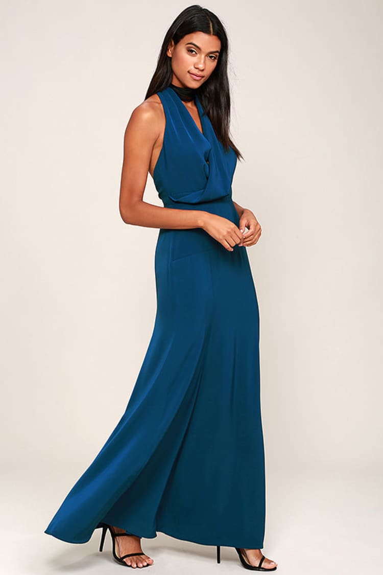 Keepsake Escape Dress - Teal Blue Dress - Maxi Dress - Gown - Lulus