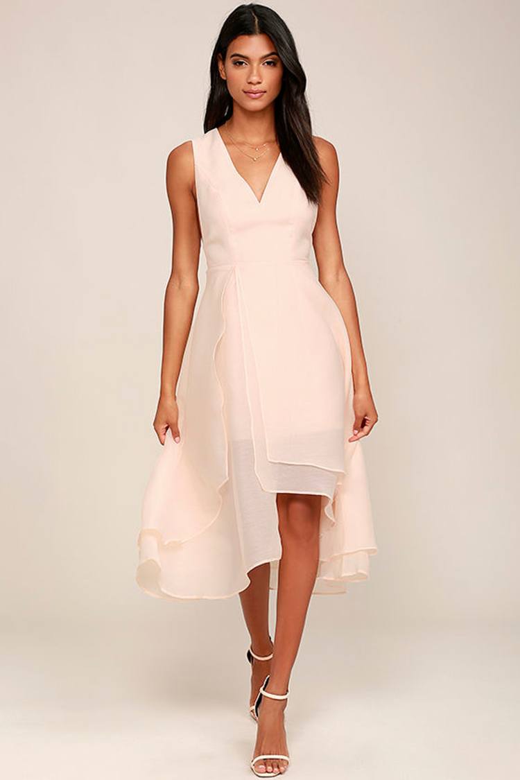 knee length dresses for ladies Rent Keepsake The Label Pistachio Blossom Blaze Midi Dress main image 1
