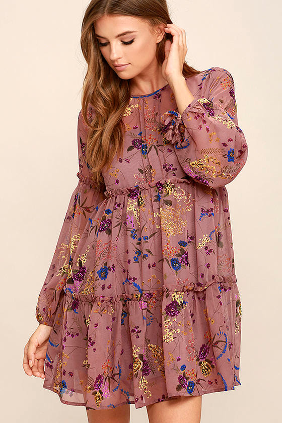babydoll floral dress