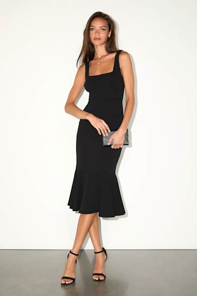 casual business dresses Work Casual Dress for Women's Boat Neck Sleeveless Business Pencil Dresses