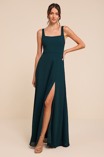 Remarkable Arrival Emerald Green Sleeveless Maxi Dress 2